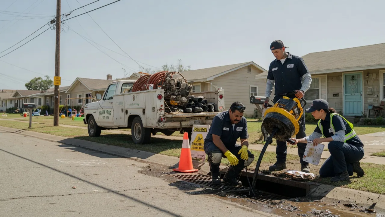 Drain Cleaning in Denton, TX near me